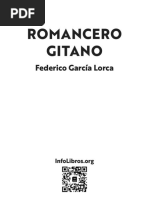 Romancero Gitano Federico Garcia Lorca