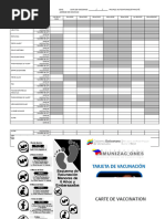 Format Du Carnet de Vaccination