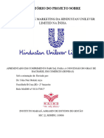 Relatório de Projeto Sobre Estratégias de Marketing Da Hindustan Unilever Limited