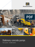 BSA Stationary Concrete Pumps Brochure EN