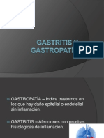 Gastritis y Gastropatía