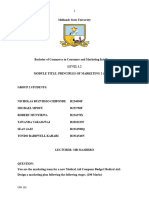 Group 2 Assignment Marketing Plan Cmi132 Final