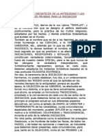 Los Templos Iniciaticos de La Antiguedad y Las Actuales Pruebas para La