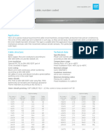 YSLY-JZ Cable Data