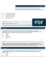 Simulado Estácio - PENSAMENTO COMPUTACIONAL