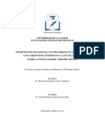 Intervención Psicosocial Con Psicodrama en Adolescentes Con Agresividad, Internos en La Escuela F