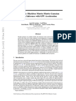 GPyTorch: Blackbox Matrix-Matrix Gaussian Process Inference With GPU Acceleration