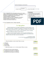 Evaluación de Lenguaje y Comunicación N°2°seg - Semestre