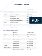 Programme Niveau Confirmé