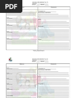 Formato y Bitacora de Planeacion Semanal