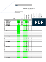 Gant T Chart Template