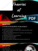 Theories of Learning