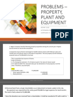 2 - A. Problems - Property Plant and Equipment