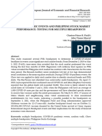 Covid-19 Pandemic Events and Philippine Stock Mark