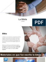 Lección 3 La Biblia