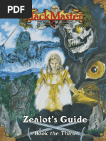 Zealot's Guide - Book The 3rd