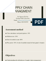 Supply Chain Managment Chap 124