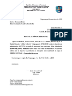 Constancia de Prestacion de Servicio de Robertro Duran