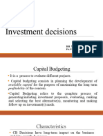 Capital Budgeting