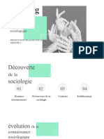 Découverte Et Évolution de La Sociologie - G1