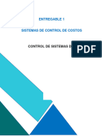 Entregable 1 (Control de Sistemas de Costos)