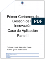 Primer Certamen de Innovacion - Ignacio Medina Galaz