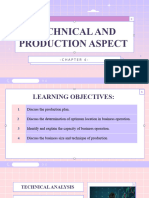 Technical and Production Aspect