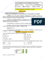 Exercícios Outubro - 6º Ano A