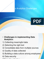 Business Analytics Challenges