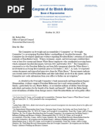 WH Classified Documents Sepcial Counsel Hur 10.16.23 FINAL