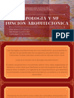 La Tipologia y Su Funcion Arquitectonica