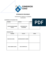 Estandar de Seguridad Huaycoloro