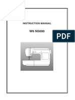 W6 N 5000 Instruction Manual