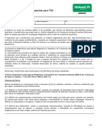 Solicitacao de Terapias Especiais para Transtorno Do Espectro Autista