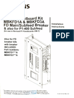 3.1. Intallation Instructioms - Panelboard Kit p1 - 250 - Siemens