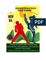 4to Festival de Taekwondo Pastaza 2023