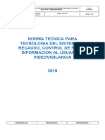 05 - Nt-Pm-007-Norma Tecnica de Videovigilancia y Recaudo Embarcado