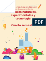 Progresiones Ciencias Naturales, Experimentales 4 Semestre