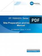 H22V Series Site Preparation and Installation Manual V1.1