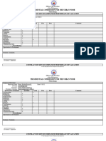 COS Performance Evaluation Form