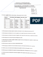 Rdbms - Practical Questions