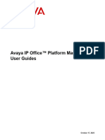 Avaya Ip Officetm Platform Manuals and User Guides 10-17-2023