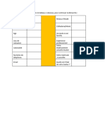 Tableau D'inscription de Recrutement