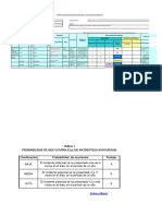 Matriz de Contaminantes Quimicos 2023