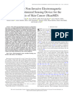 A Portable Non-Invasive Electromagnetic Lesion-Optimized Sensing Device For The Diagnosis of Skin Cancer SkanMD