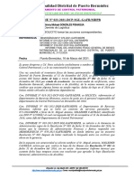 Informe N°023-2021 - Se Solicita Notificar Al Sr. Migul A. Solleder Castillo Sobre Las Bajas Del 2016