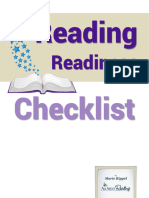 Reading Readiness Checklist