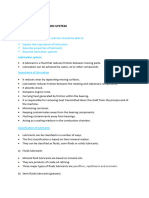 2.5 Lubrication System - Notes