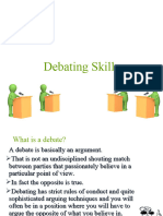 Debating Skill