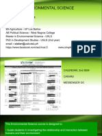 Environmental Science PPT Jan24